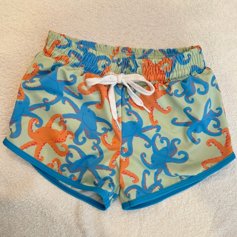 Pearl Street Swim - Octopus Swim Trunks - Size: 3/4T